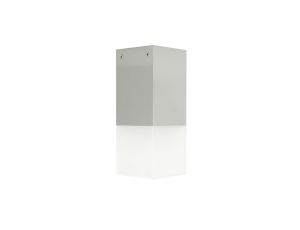 Oprawa sufitowa Cube CB-S AL, E27 max 20W, kolor srebrny, 0438621