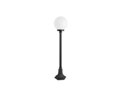 Oprawa oświetleniowa zewnętrzna, stojąca Kule Classic K 5002/2/KP 200 OP, E27 max 60W, kolor czarny, klosz biały 0438621