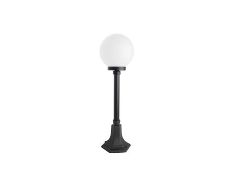 Oprawa oświetleniowa zewnętrzna, stojąca Kule Classic K 5002/3/KP 200 OP, E27 max 60W, kolor czarny, klosz biały 0438621