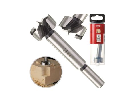 Wierło puszkowe do drewna sednik 26x50/90mm MILWAUKEE