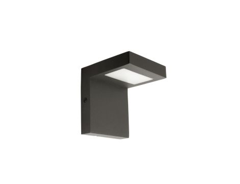 Kinkiet zewnętrzny Karo KR-K100, LED 10W, 4000K, kolor antracyt, 0438621