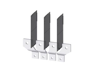 Przyłącze płaskie śrubowe z 3 barierami międzyfazowymi 4 szt. do 3VA13/14/23/24 3VA9484-0QC00