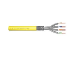 Kabel teleinformatyczny S/FTP kat.7A LS0H drut żółty B2ca DK-1745-A-VH-5 /500m/