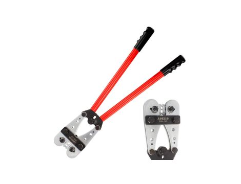 Zaciskarka tulejek Cu i Al 10-120mm2 HEX-Tech AD