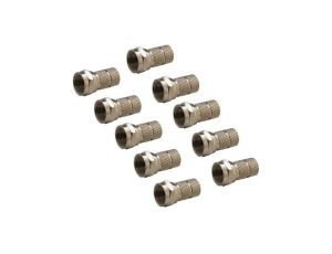 Wtyk antenowy F nakręcany 7,0mm na przewód YWDXpek /komplet 10szt./