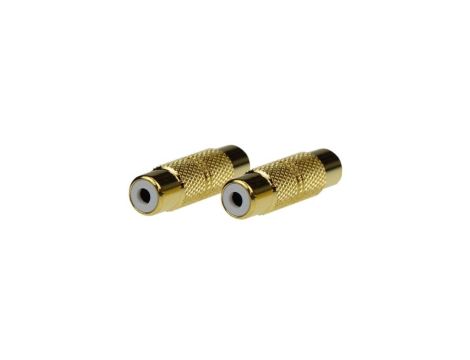 Przejście 1x RCA Cinch (gniazdo / gniazdo) Adapter typu Łącznik