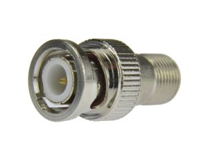 Przejście Adapter BNC (wtyk) / F (gniazdo) do łączenia kamer monitoringu CCTV
