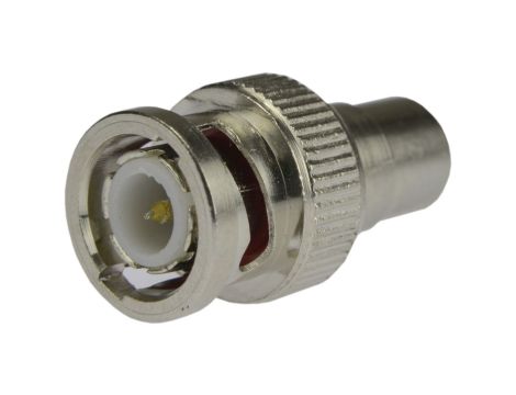 Przejście Adapter BNC (wtyk) / RCA Cinch (gniazdo) do łączenia kamer monitoringu CCTV