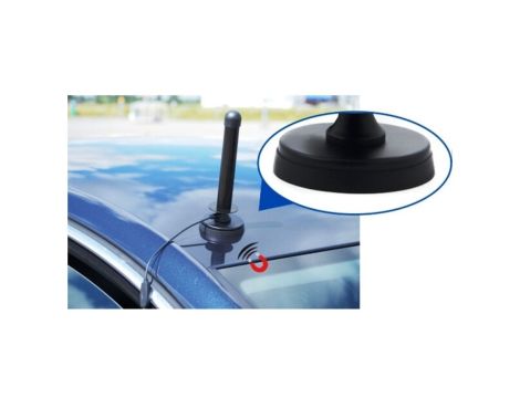 Antena moblilna TV DVB-T VHF/UHF dookólna zysk 26dB. MI-ANT0100 MISTRAL