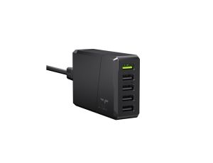 Ładowarka sieciowa Green Cell GC ChargeSource 5 5xUSB 52W z szybkim Ładowaniem Ultra Charge i Smart Charge