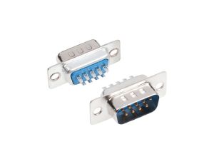 Wtyk RS-232 (D-Sub 9-pin) montażowy do obudowy