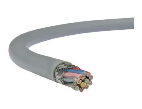 Przewód sterowniczy w ekranie LIYCY 300/300V 14x0,14 szary linka Technokabel 100m