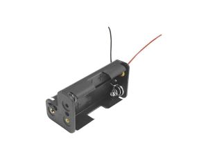 Koszyk na baterie płaski 2xAA R6