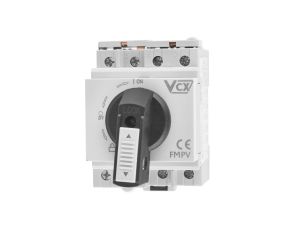 Rozłącznik izolacyjny obrotowy 4P 32A 1200V DC PV VCX