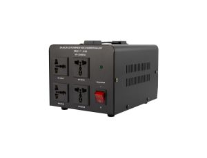 Konwerter napięcia 230V - 110V 2000W 4 wyjścia uniwersalne