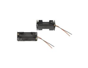 Koszyk na baterie kwadrat 4xAAA R3