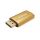 ROLINE GOLD Adapter DisplayPort - HDMI 4K@60 (wtyk / gniazdo) złoty