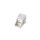 Moduł 22,5x45mm 1xRJ45 kątowy, 568A/B, UTP, Powercat 6, Biały MLG-00021-02