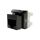 Moduł Keystone 1xRJ45 WE8W, UTP, 568A/B, PowerCat 6, Czarny KSJ-00033-04