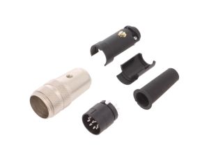 Złącze: M16 wtyk męskie lutowanie na przewód PIN: 8 5A 60V 09 0571 00 08