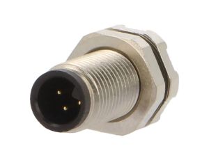 Złącze: M5 gniazdo męskie THT na PCB PIN: 3 1A proste IP67 09 3105 81 03