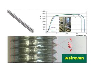 BIS Pręt gwintowany M8 1m stal nierdzewna / 6307008 /