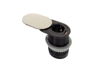 Gniazdo meblowe, blatowe Schuko + 1xUSB