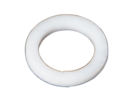Akcesoria indukcyjne, O-ring, Ø10mm 1wysoki, politetrafluoroetylen (PTFE), biały, M12, AI000004