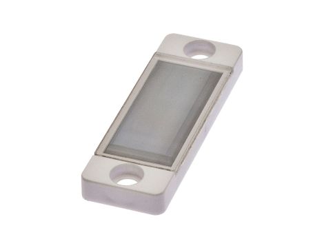 Akcesoria laser, reflektor, 6x59x20mm, otwór na śrubę, 2xØ4,5mm, -40-70C, IP67, PMMA+PMMA, AP000035