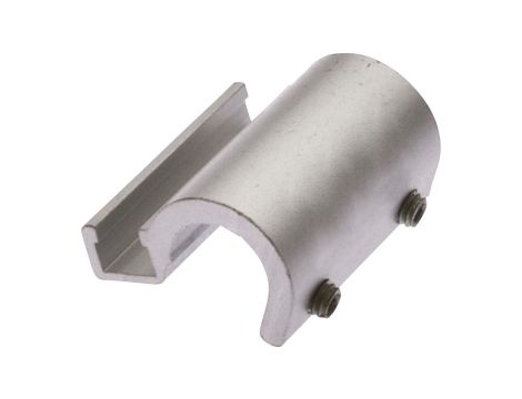 Akcesoria magnetyczne, klips montażowy, 16x30x25mm, rozpiętość 7,65-11,25mm, aluminium, do czujnika MZ07, AM000073