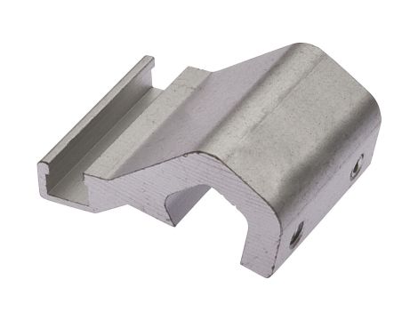 Akcesoria magnetyczne, klips montażowy, 18x30x38mm, rozpiętość 8,95-10,7mm, aluminium, do czujnika MZ07, AM000072