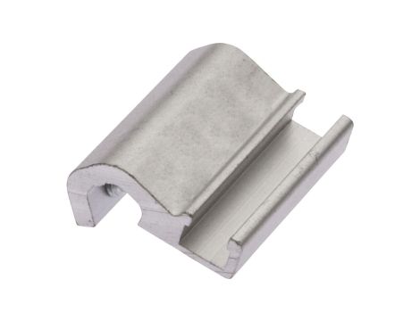 Akcesoria magnetyczne, klips montażowy, 12x30x25mm, rozpiętość 3,9-6,6mm, metal, do czujnika MZ07, AM000070