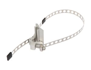 Akcesoria magnetyczne, taśma montażowa, 350x8mm, rozpiętość 25-90mm, do czujnika MZ07, stal nierdzewna, AM000116