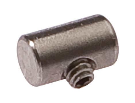 Akcesoria magnetyczne, Zacisk, Ø3,6mm dł. 6, metal Stały ogranicznik do regulacji czujników 3,6/4 okrągły, AM000111