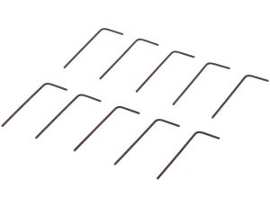 Akcesoria magnetyczne, sześciokąt wewnętrzny, 10x30mm, rozmiar klucza 0,9mm, VA, Jednostka opakowania 10, AM000080