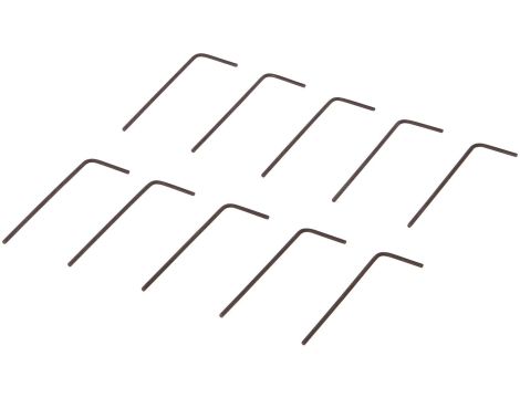 Akcesoria magnetyczne, sześciokąt wewnętrzny, 10x30mm, rozmiar klucza 0,9mm, VA, Jednostka opakowania 10, AM000080