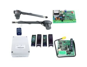 Zestaw Faac G-BAT 300 napęd do bramy dwuskrzydłowej