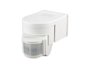 Czujnik ruchu / zmierzchu PIR zewnętrzny LED BIAŁY 180stopni 6S-CR2-W