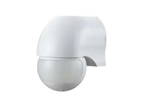 Czujnik ruchu / zmierzchu PIR zewnętrzny LED biały 180stopni 6S-CR3-W