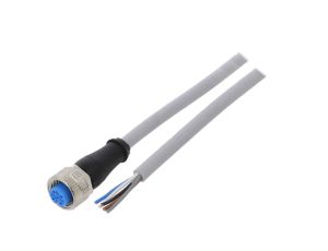 Przewód przyłączeniowy M12 -PIN 5 proste 2m wtyk 125VAC 4A YF2A15-020VB5XLEAX