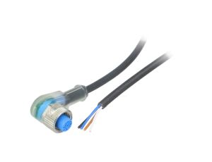 Przewód przyłączeniowy M12 -PIN 4 kątowe 5m wtyk 4A -4080C YI2A14-050UB3XLEAX