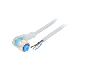 Przewód przyłączeniowy M12 -PIN 4 kątowe 5m wtyk 4A -3080C YI2A14-050VB3XLEAX