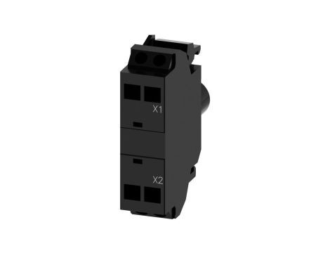 Oprawka blok LED biały 230V AC montaż czołowy przył sprężynowe SIRIUS ACT 3SU1401-1BF60-3AA0