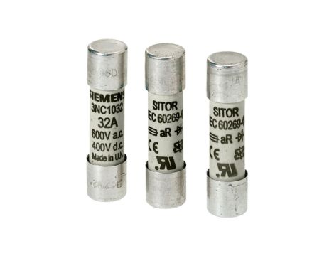 Wkładka topikowa SITOR cylindryczna 10 x 38 mm 10A gR 690VAC / 440VDC 3NC1010-0MK