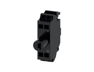Oprawka blok LED żółty 24V AC-DC montaż w obudowie przył sprężynowe SIRIUS ACT 3SU1401-2BB30-3AA0