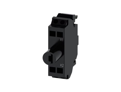 Oprawka blok LED żółty 24V AC-DC montaż w obudowie przył sprężynowe SIRIUS ACT 3SU1401-2BB30-3AA0