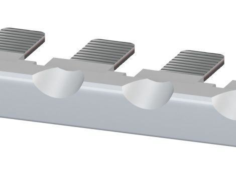 Mostek grzebieniowy 4-torowy do przekaźników sprzęgających 3RQ SIRIUS 3RQ3901-0B