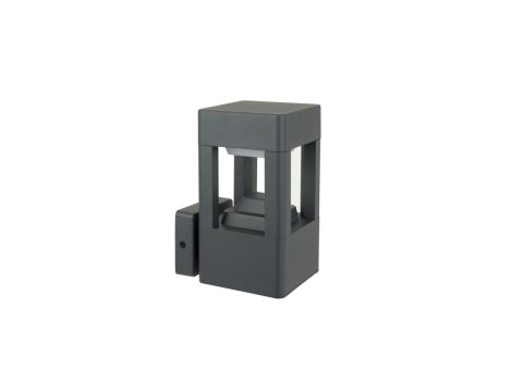Kinkiet zewnętrzny Fan Kwadrat FKW-K-100, GX53 max 11W, kolor antracyt, 0438621
