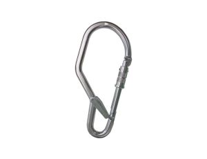 Zatrzaśnik z automatycznym blokowaniem z dużym otworem 58 mm oczko do mocowania otwierane na zapadkę ANTI AM027