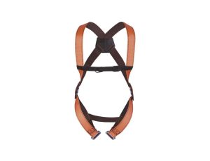 Szelki z 1 punktem zaczepowym - 2 klamry regulacyjne boczne kolor pomarańczowy rozmiar XL/XXL ANTI HAR11XX